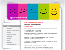 Tablet Screenshot of equilibrium-oakville.com